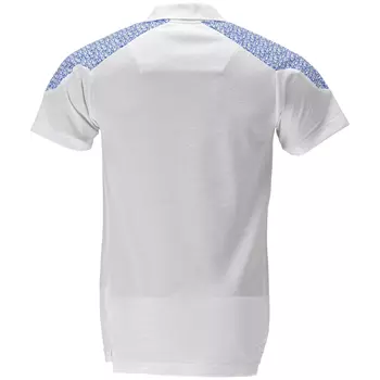 Mascot Food & Care HACCP-godkjent polo T-skjorte, Hvit/asurblå