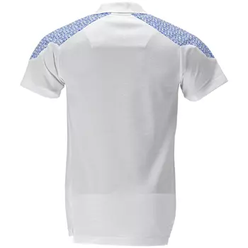 Mascot Food & Care Premium Performance HACCP-approved polo shirt, White/Azureblue