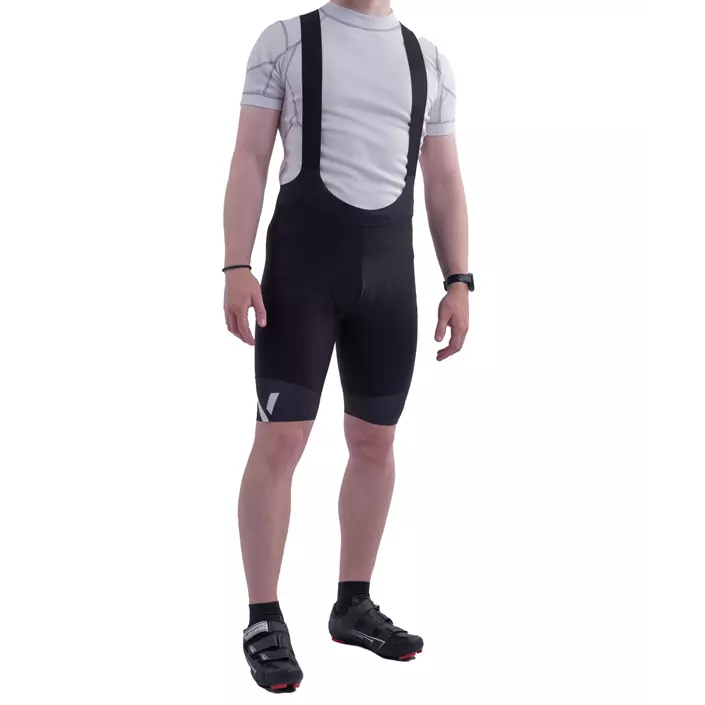 Vangàrd Active bib bike shorts, Black, large image number 1