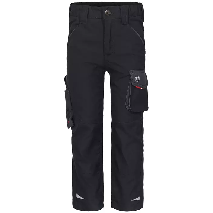 Engel Galaxy work trousers for kids, Black/Anthracite, large image number 0