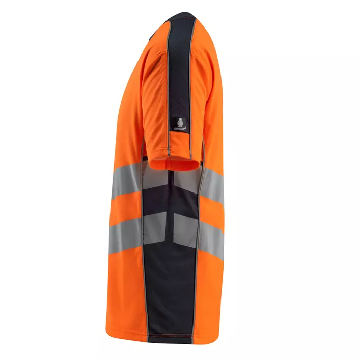 Mascot Safe Supreme Sandwell T-skjorte, Hi-vis Orange/Mørk Marine, large image number 1