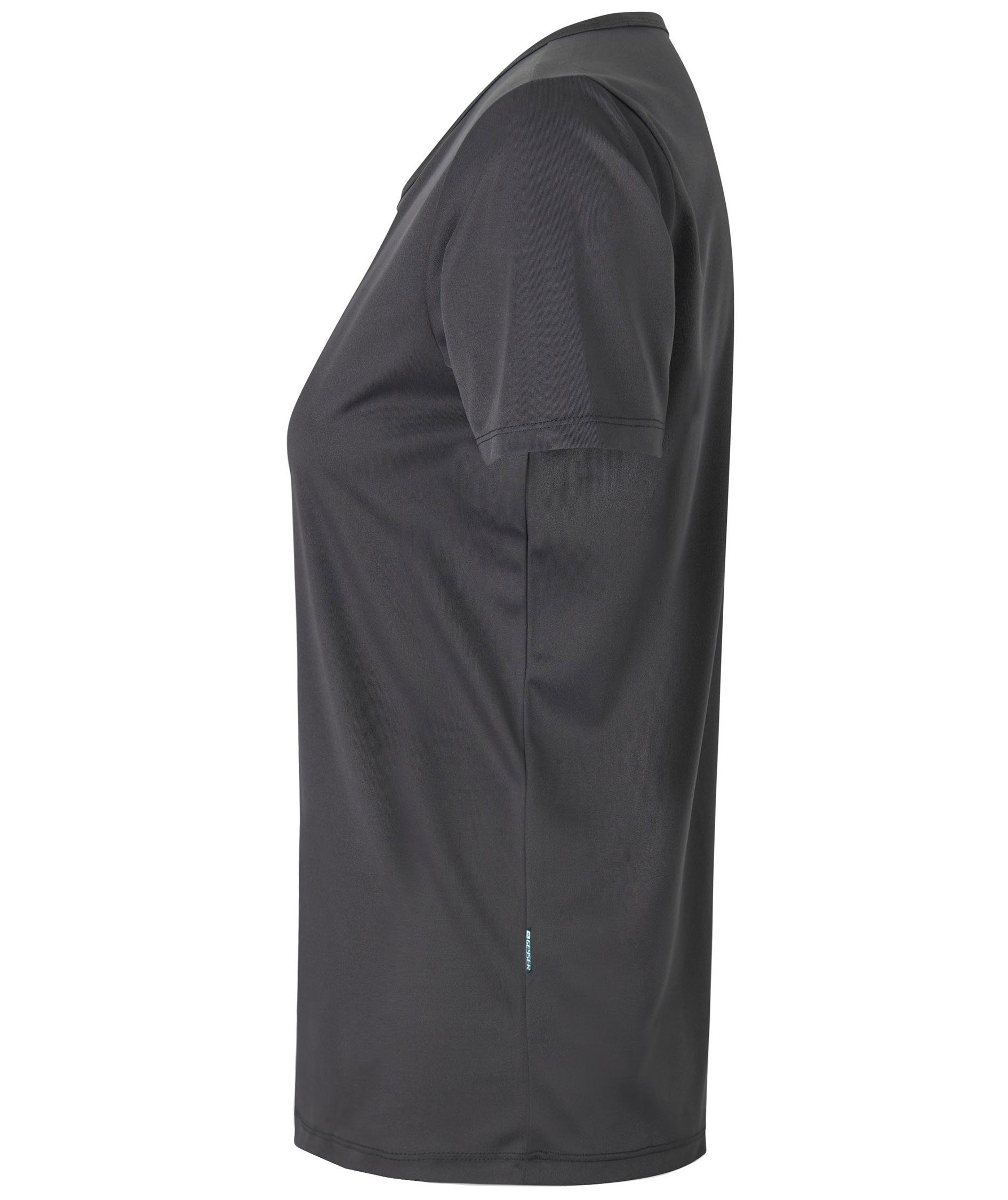 GEYSER&nbsp;Essential women's interlock T-shirt, Charcoal, large image number 2