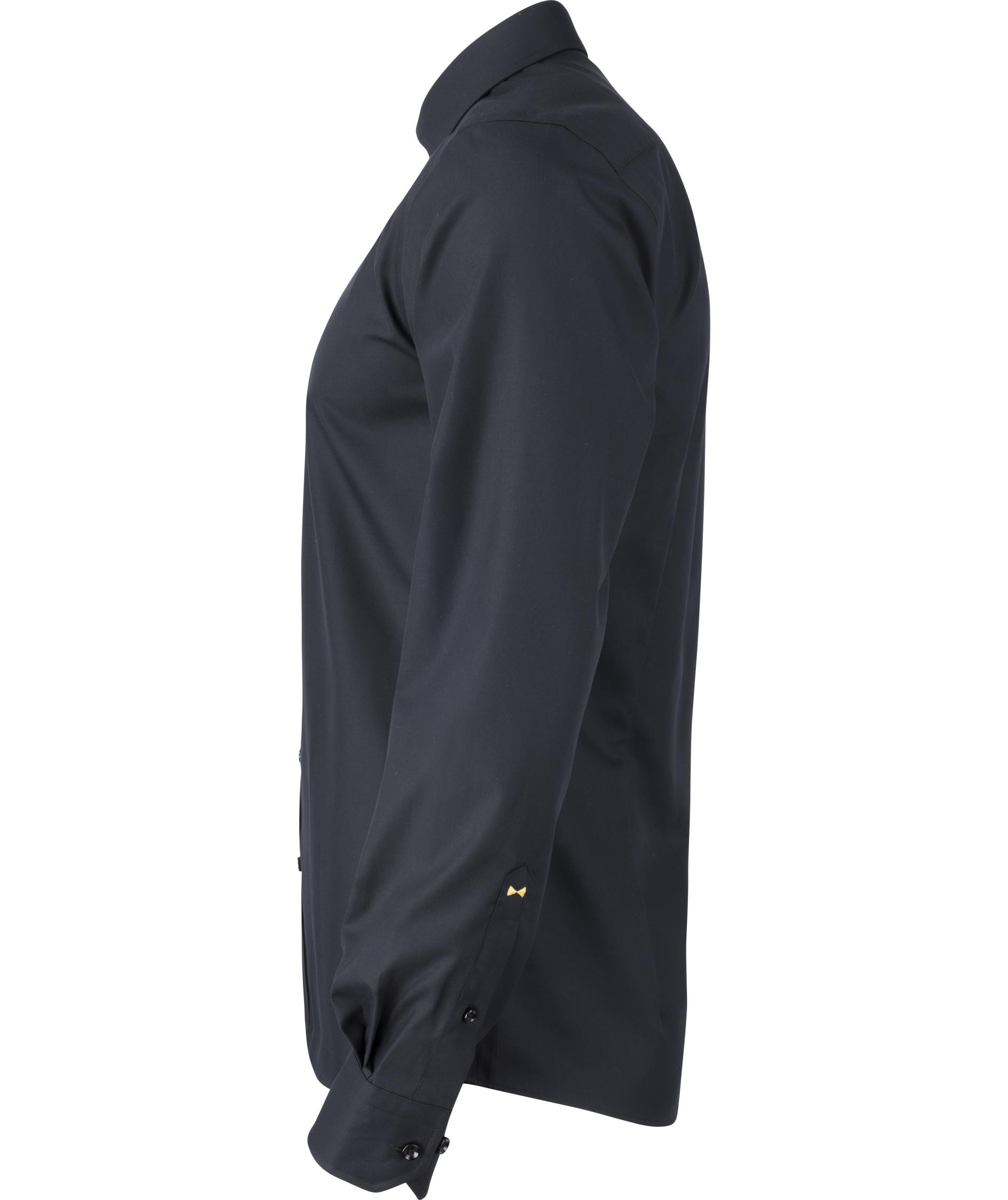 J. Harvest & Frost Twill Yellow Bow 50 regular fit shirt, Black, large image number 2