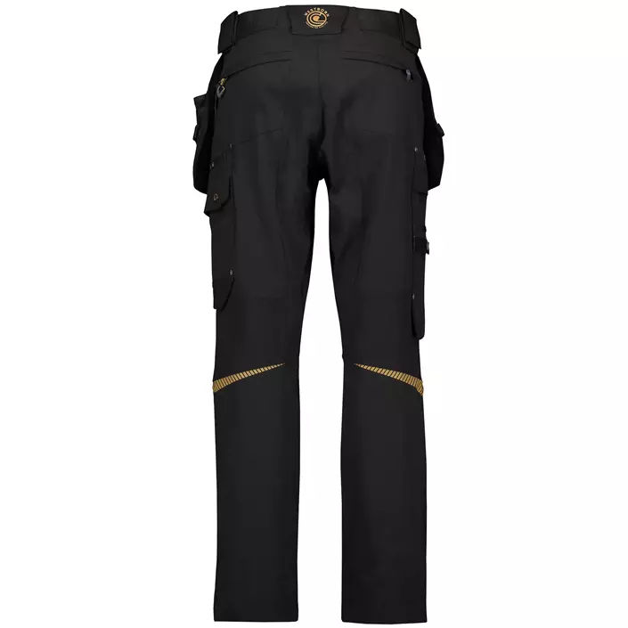 Westborn craftsman trousers full stretch, Black, large image number 3
