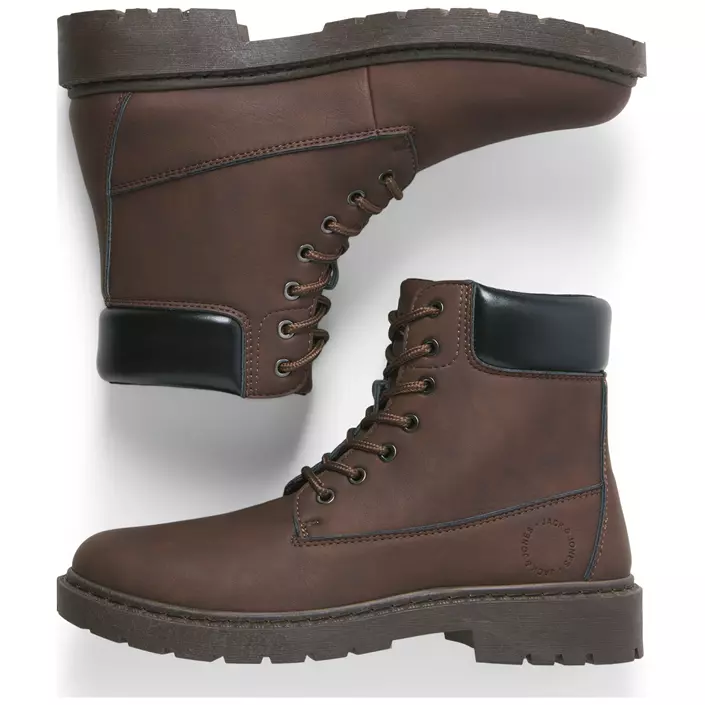 Jack & Jones JFWAINSWORTH støvler, Brown Stone, large image number 6
