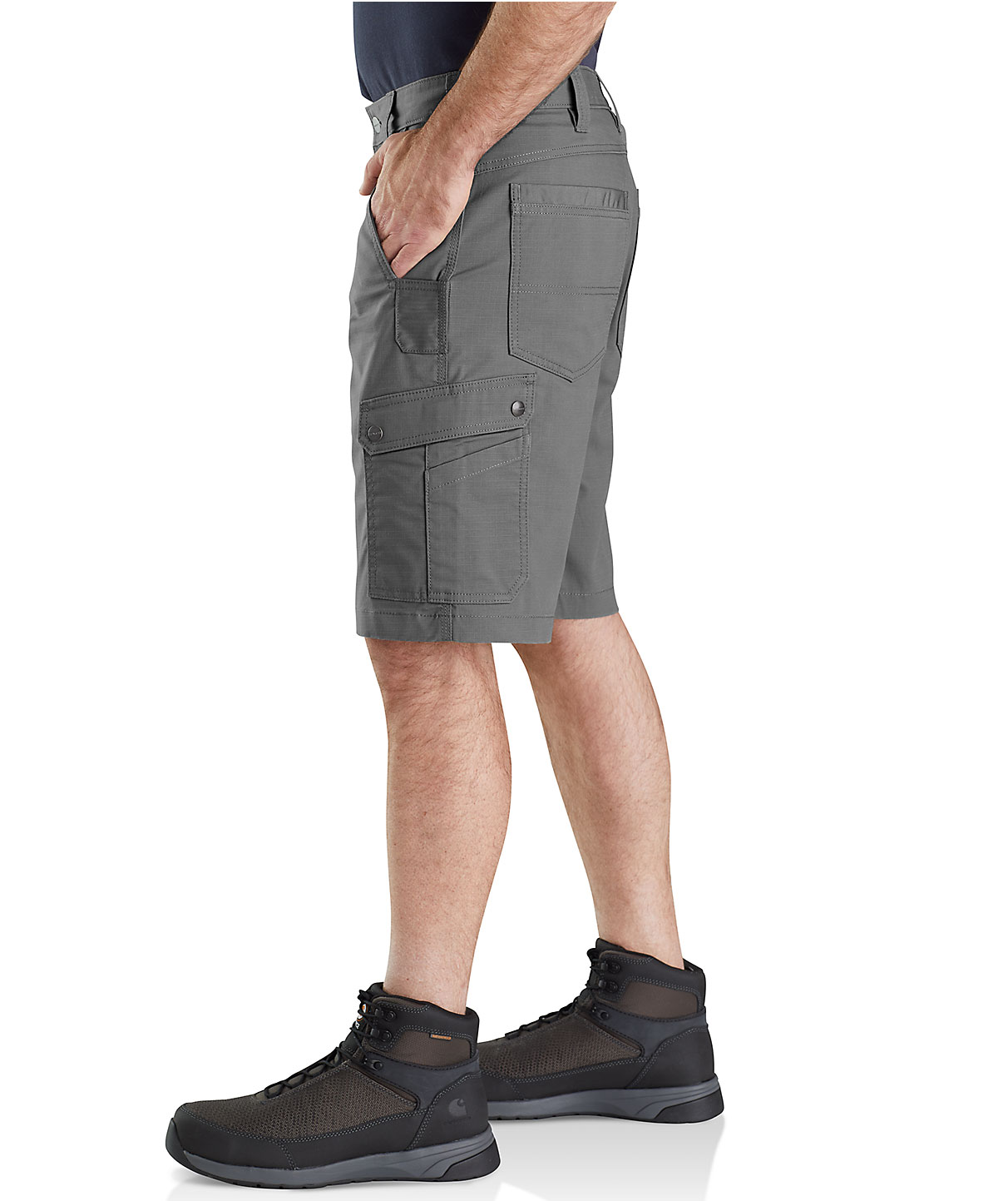 Carhartt Ripstop Cargoshorts, Steel, large image number 5