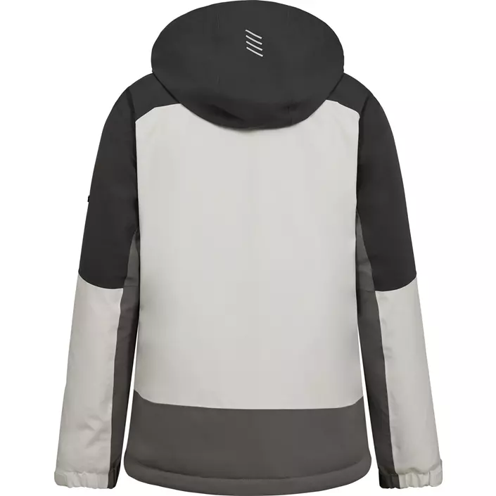 Engel Entire dame vinterjakke, Bone White/Anthracite Grey, large image number 3