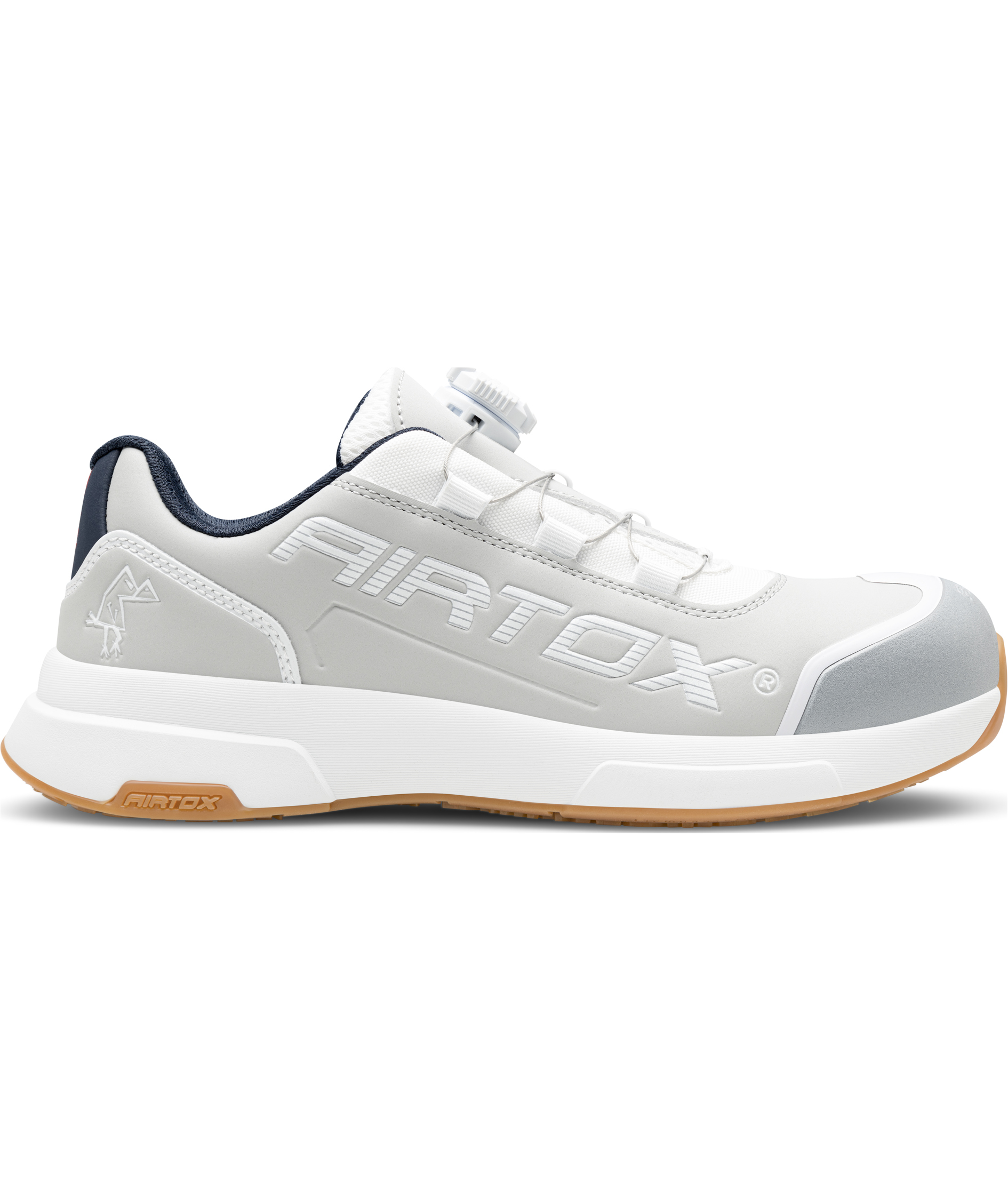 Airtox FX11 safety shoes S3S, White/Grey, large image number 2