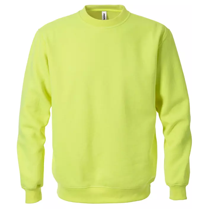 Fristads Acode classic sweatshirt, Light yellow, large image number 0