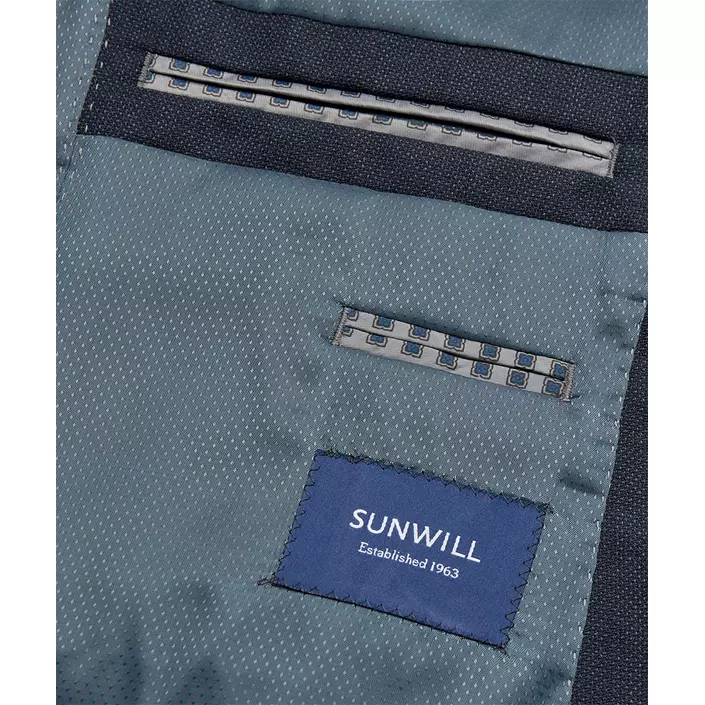 Sunwill Modern fit blazer, Navy, large image number 5