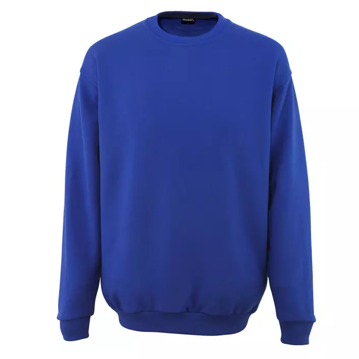 Mascot Crossover Caribien sweatshirt work sweatshirt, Cobalt Blue, large image number 0