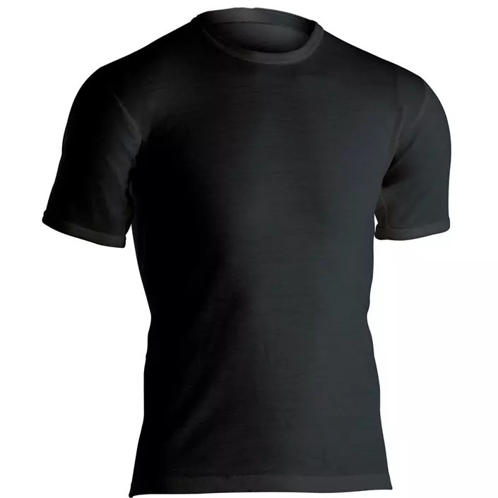 Dovre T-shirt with merino wool, Black, large image number 0