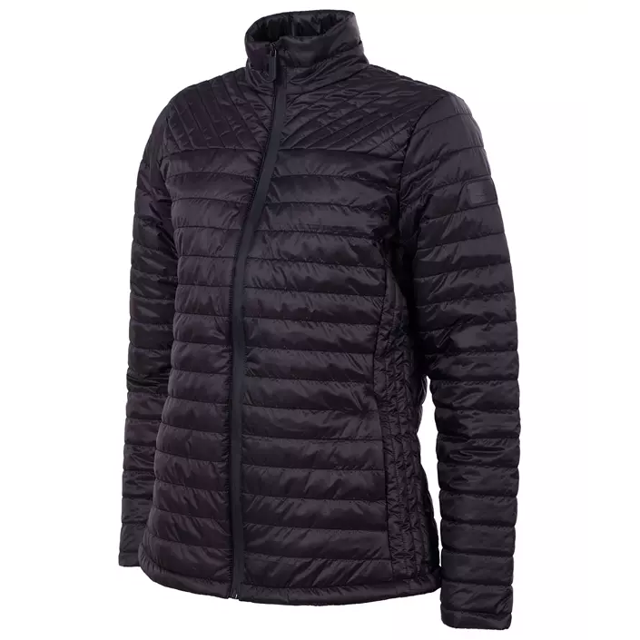 Pitch Stone Recycle Quilted Crossover women's jacket, Black, large image number 0