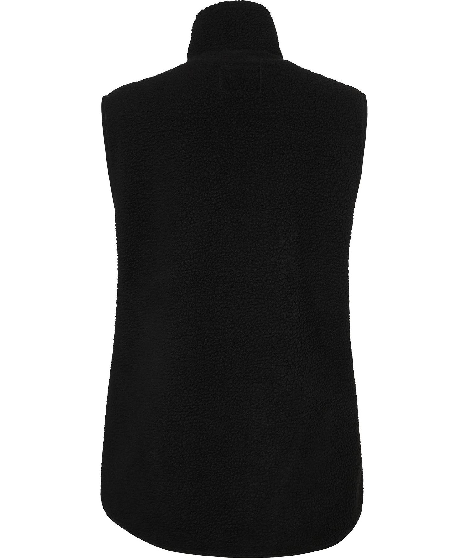 South West Saga women's fleece vest, Black