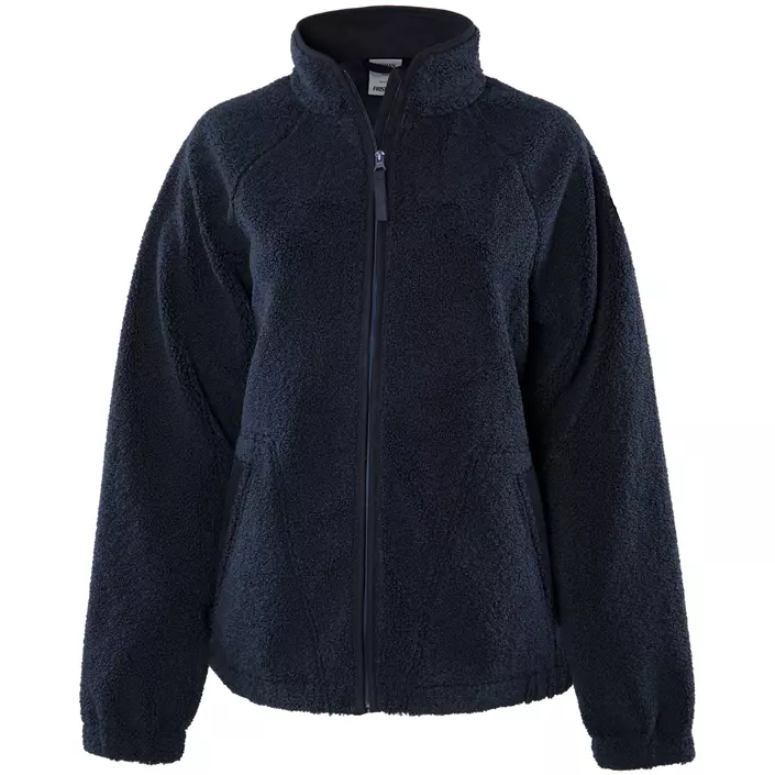 Fristads Copper women's fibre pile jacket, Dark Marine Blue, large image number 0