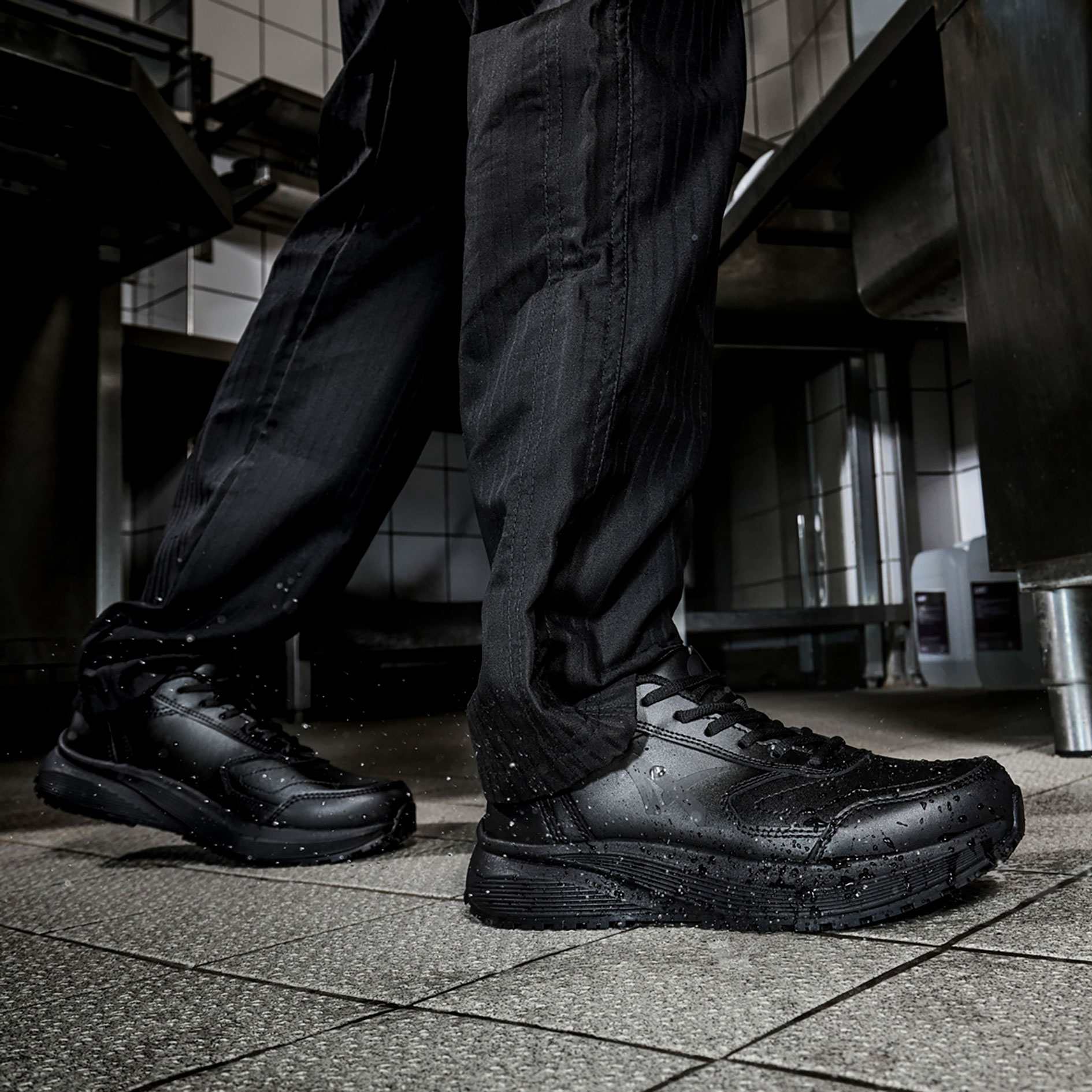 Albatros Vibe work shoes O2, Black, large image number 2