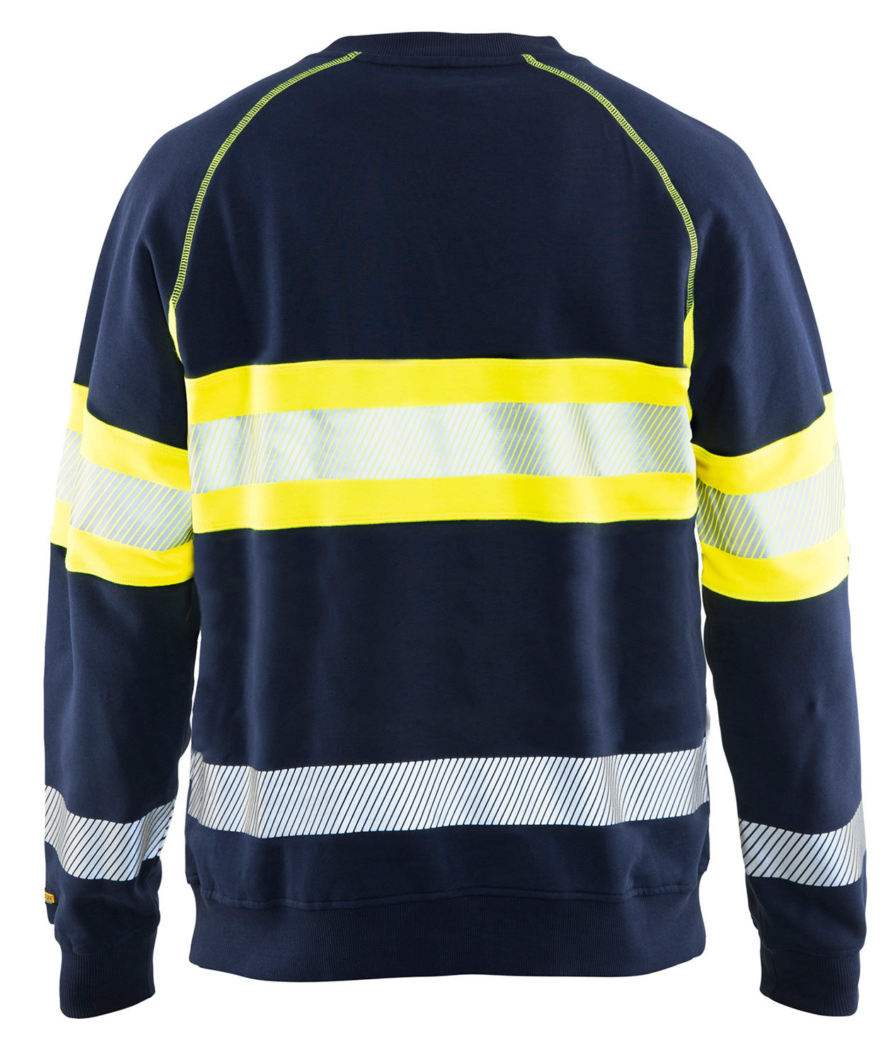 Bl&aring;kl&auml;der sweatshirt, Marine Blue/Yellow, large image number 2