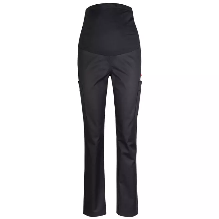 Smila Workwear Nea maternity trousers, Black, large image number 0