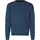 ID Casual sweatshirt, Blå Melange, Blå Melange, swatch