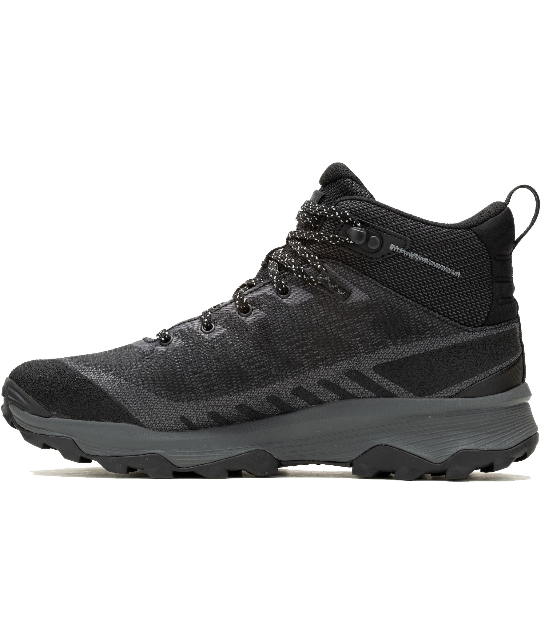 Merrell Speed Eco Mid WP Wanderstiefeletten, Black