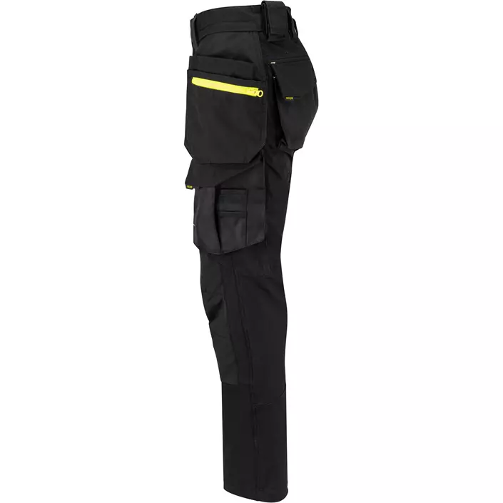 ProJob women's craftsman trousers 5564 full stretch, Black, large image number 3