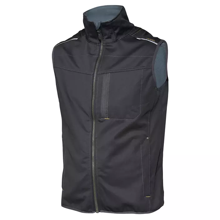 Workzone Tech Zone Softshell waistcoat, Dark Grey, large image number 0