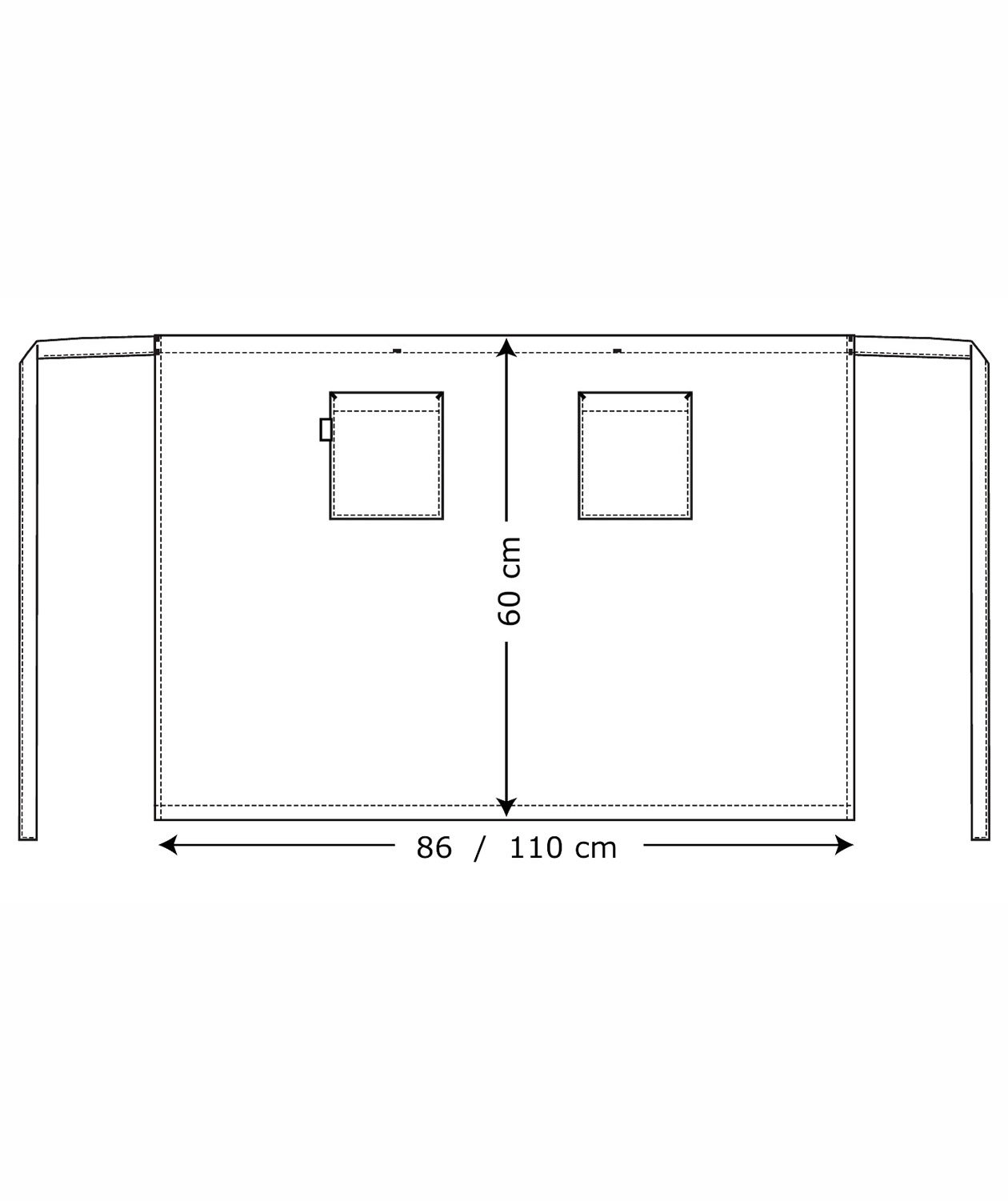 Kentaur f&ouml;rkl&auml;de med ficka, Bordeaux, large image number 1