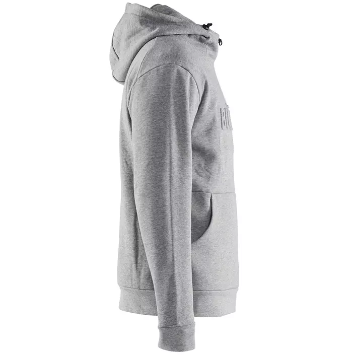 Blåkläder hoodie 3D, Grå Melange, large image number 3