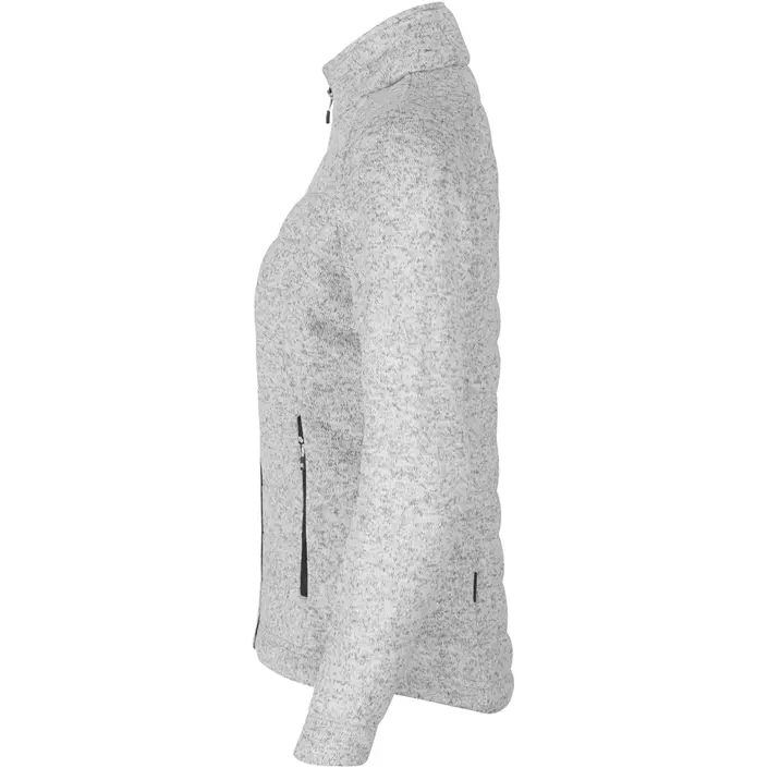ID quilted women's fleece jacket, Grey Melange, large image number 2