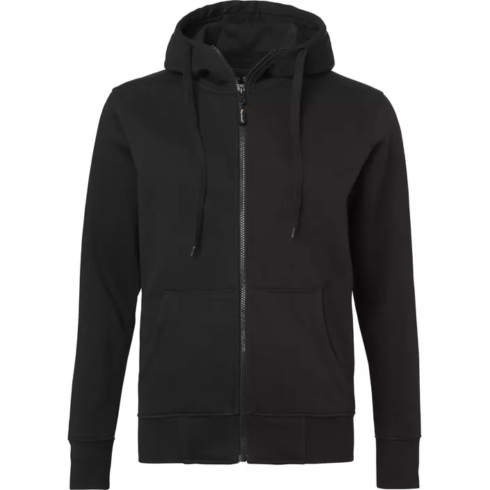 Top Swede women's hoodie with zipper 186, Black, large image number 0