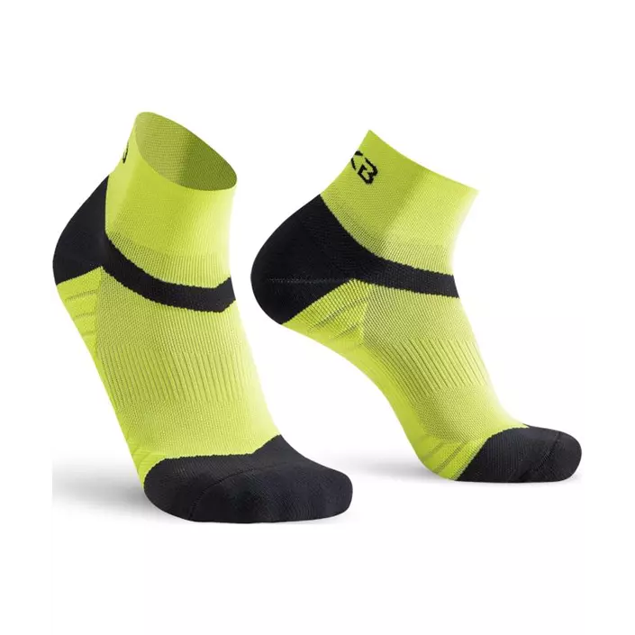 Oxyburn FlyLite Multisport short socks, Acid, large image number 0