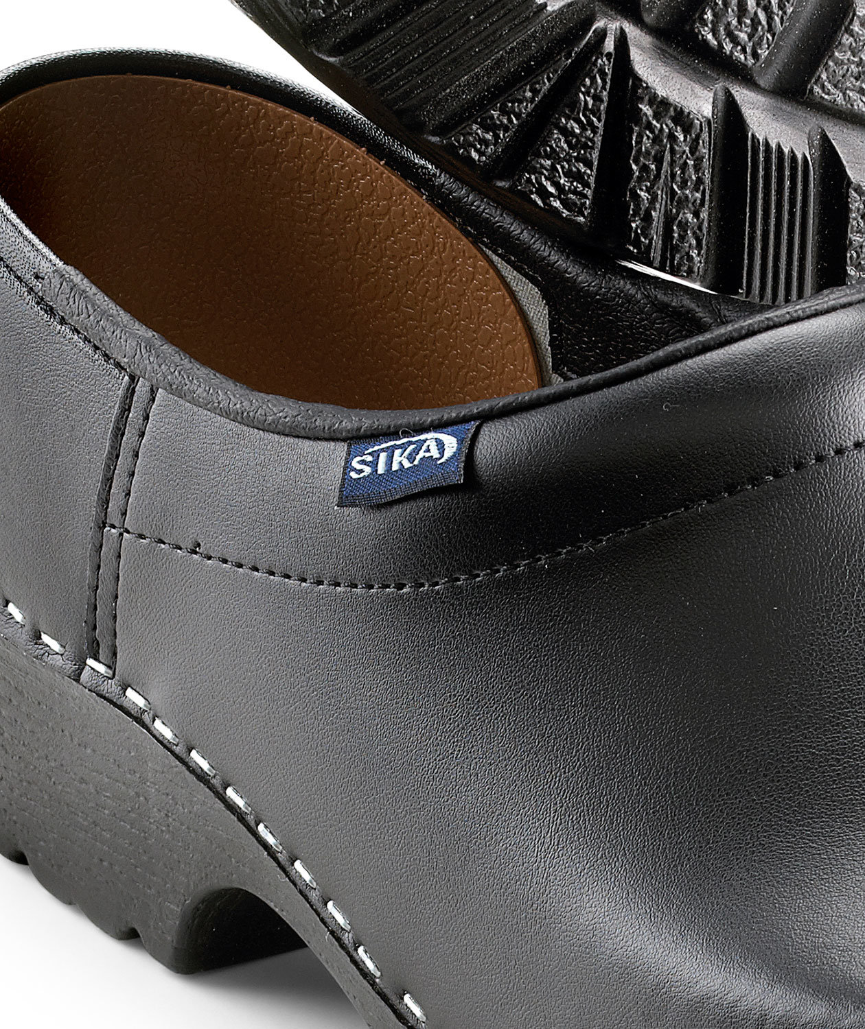 Sika Traditionel tr&aelig;sko med h&aelig;lkappe