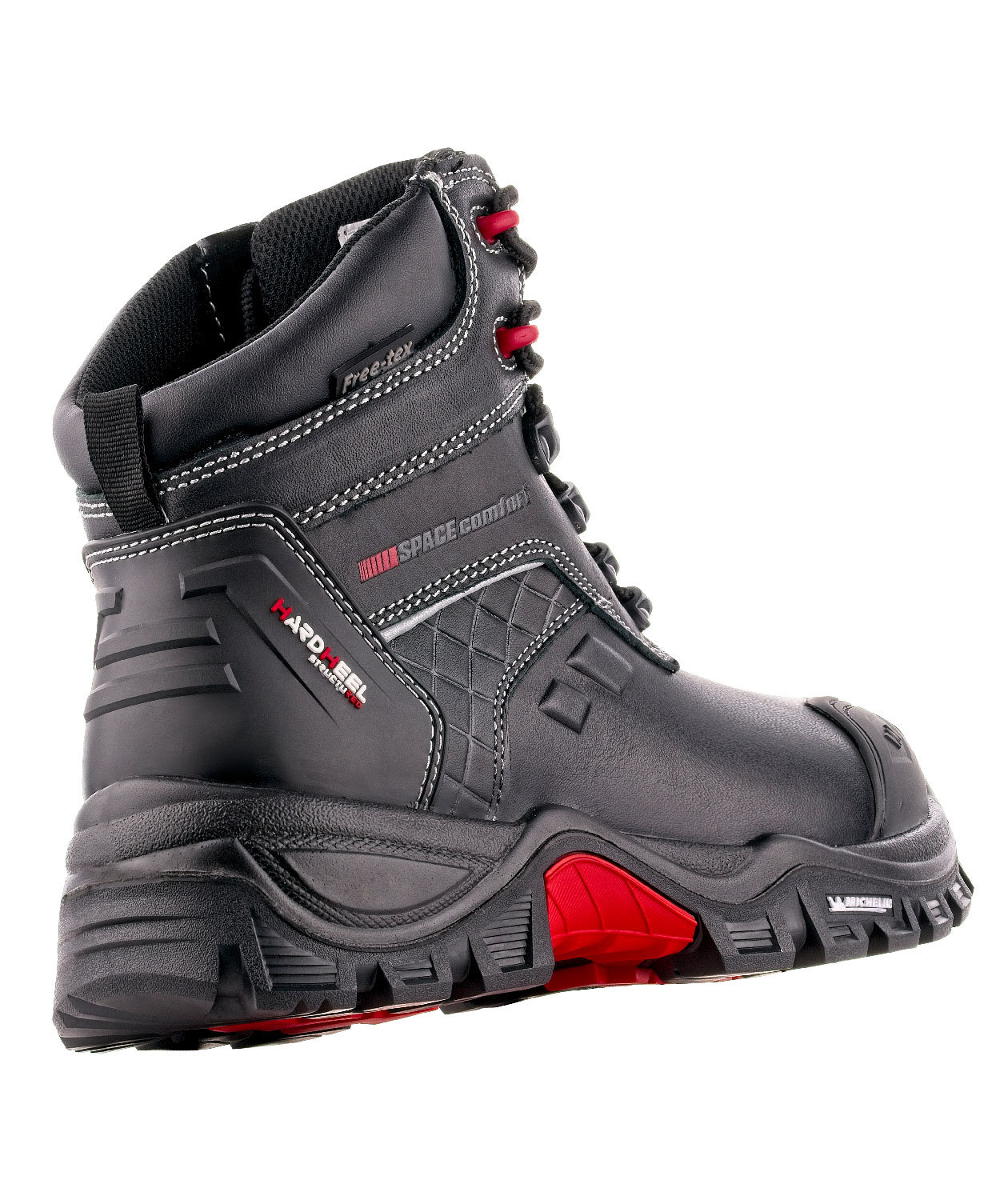 VM Footwear Rockford Sicherheitsstiefeletten S3, Schwarz