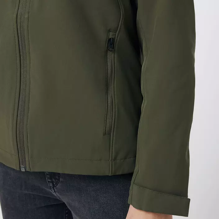 Iqoniq Makalu softshelljacka dam, Khaki, large image number 5