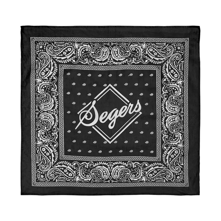 Segers 0577 scarf, Black, Black, large image number 0