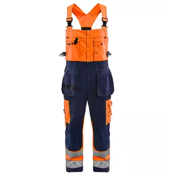 Blåkläder håndværkeroveralls, Marine/Hi-Vis Orange