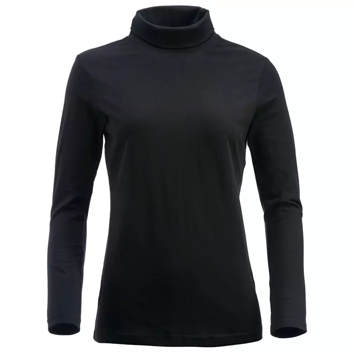 Clique Ezel women's turtleneck sweater, Black, large image number 0