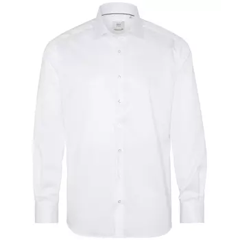 Eterna Uni Modern fit Twill CO2 skjorta, White