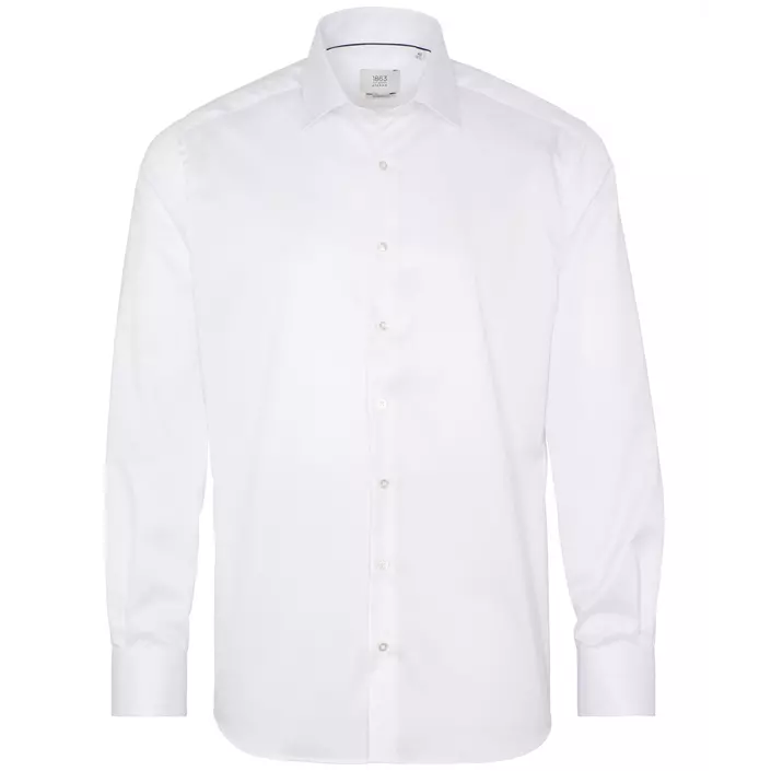 Eterna Uni Twill CO2 Modern fit skjorte, White , large image number 0