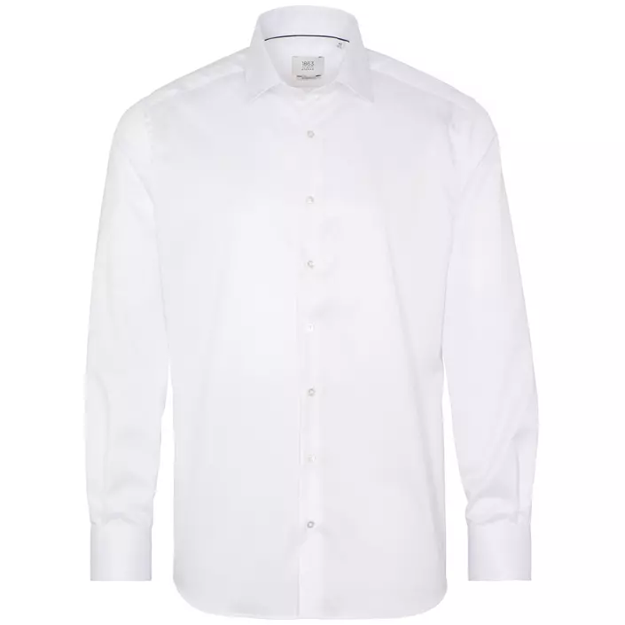 Eterna Uni Modern fit Twill CO2 skjorta, White, large image number 0