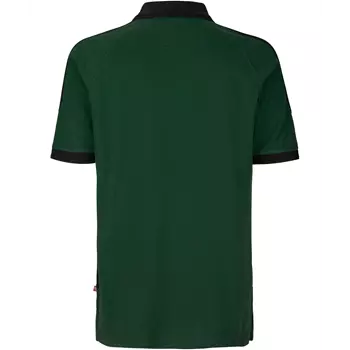 ID Pro Wear kontrast Polo T-shirt, Flaskegrøn