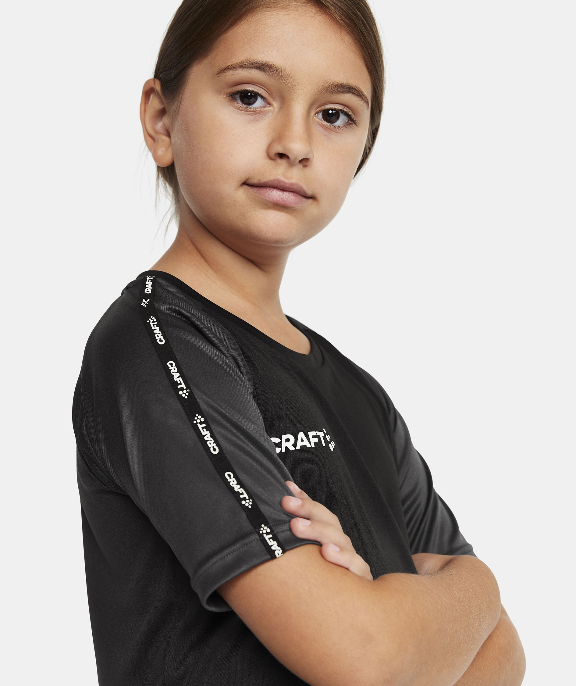 Craft Squad 2.0 Contrast T-shirt for kids, Black/Granite, large image number 3