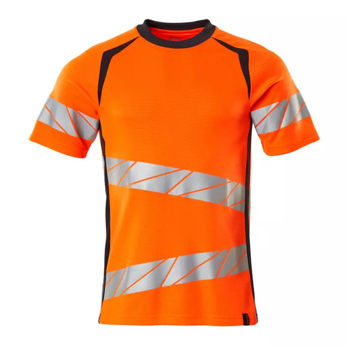 Mascot Accelerate Safe T-shirt, Varsel Orange/Mörk Marinblå, large image number 0