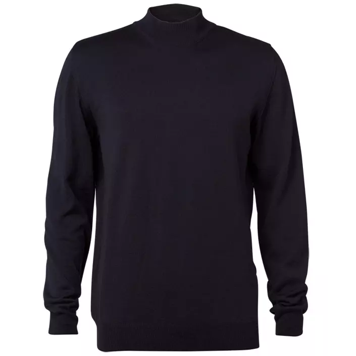 Clipper Milan tröja med hög krage, Dark navy, large image number 0