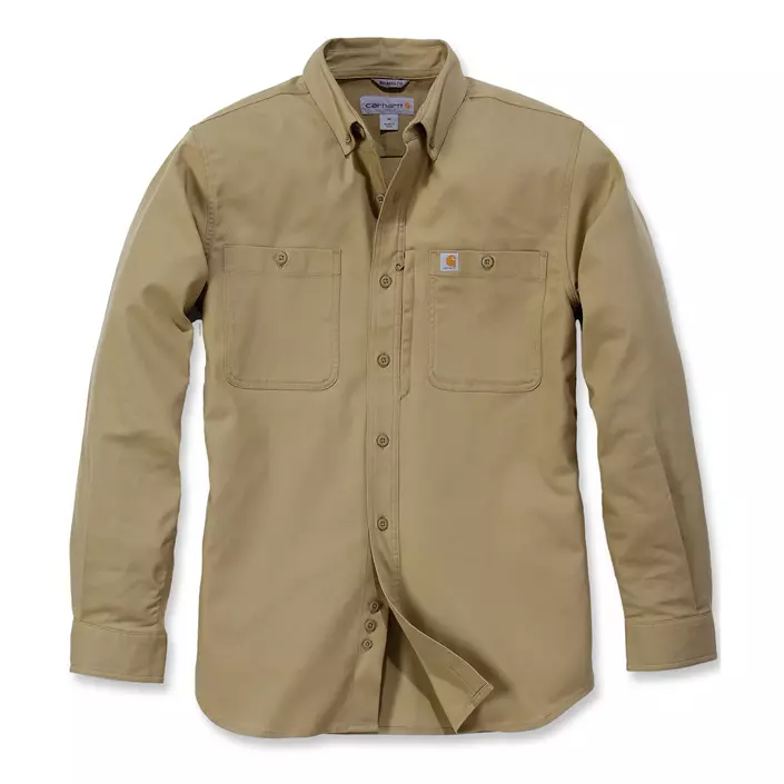 Carhartt Rugged Professional skjorte, Dark khaki, large image number 0