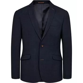 Sunwill Modern fit blazer with wool, Dark navy