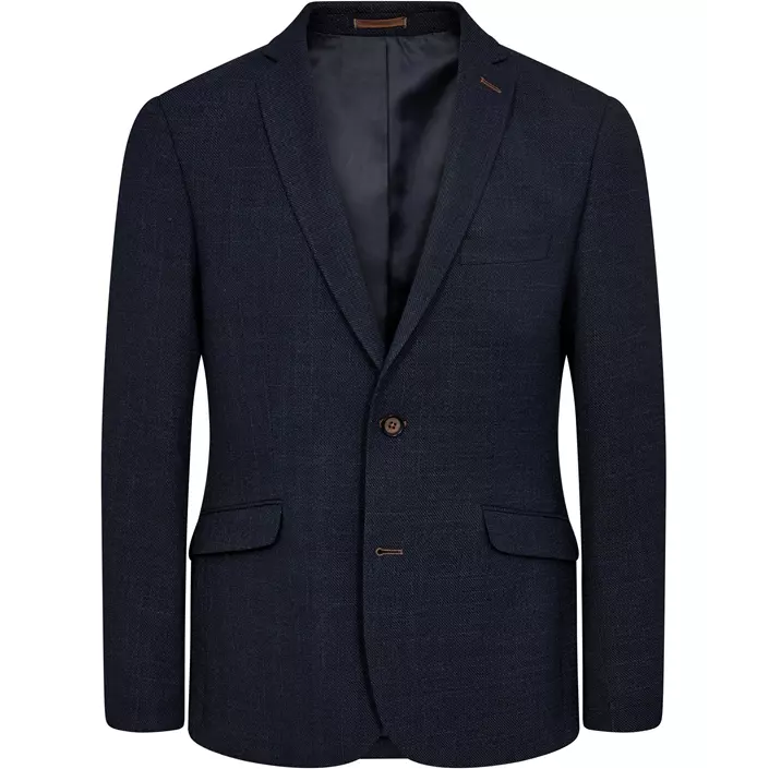 Sunwill Modern fit blazer with wool, Dark navy, large image number 0