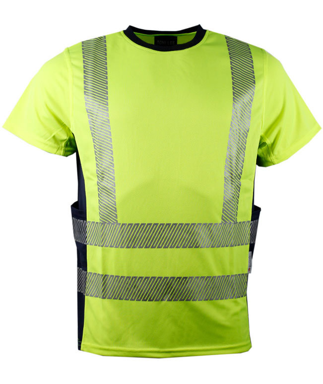 Toni Lee Troja T-shirt, Hi-Vis Yellow, large image number 0