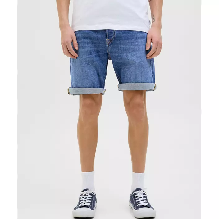 Jack & Jones JJIRICK JJORIGINAL AM360 shorts, Blue Denim, large image number 4
