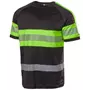 L.Brador 6110P Arbeits-T-Shirt, Schwarz/Gelb